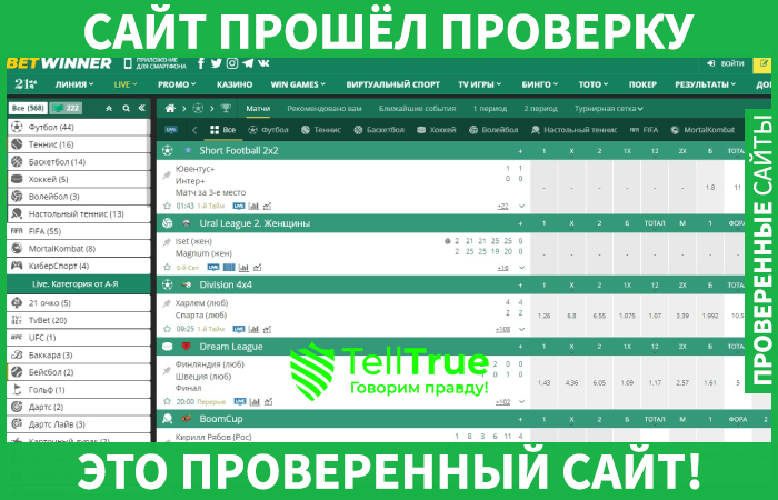 BETWINNER – отзывы